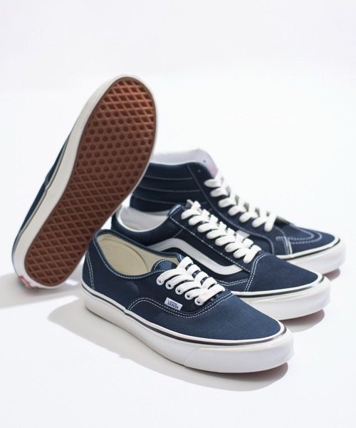 And A（アンドエー）の「VANS ヴァンズ / AUTHENTIC 44 DX オーセンティック キャンバスローカットスニーカー / VN0A54F29GK（スニーカー・レディース・ブルー・23cm/23.5cm/24cm/24.5cm）」の14枚目の写真