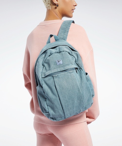 Reebok(リーボック)の「クラシックス ファウンデーション JWF バックパック / Classics Foundation JWF Backpack(バックパック/リュック・レディース・ネイビー/ライトブラウン・FREE)」の2枚目の写真