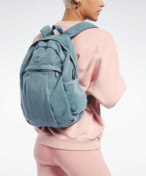Reebok(リーボック)の「クラシックス ファウンデーション JWF バックパック / Classics Foundation JWF Backpack(バックパック/リュック・レディース・ネイビー/ライトブラウン・FREE)」の3枚目の写真