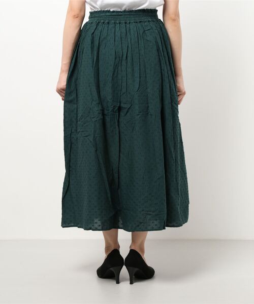 Samansa Mos2（サマンサ モスモス）の「ドットドビースカート（スカート・レディース・ブラック/キナリ/グリーン・ﾌﾘ-）」の5枚目の写真