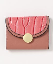 STYLEBLOCK | クロコダイル型押し三つ折りミニ財布(財布)