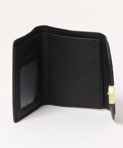 STYLEBLOCK（スタイルブロック）の「クロコダイル型押し三つ折りミニ財布（財布・レディース・レッド/ブラウン系その他/ピンク/グリーン/ブラック・FREE）」の6枚目の写真