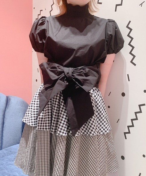 PAIN（ペイン）の「2wayパフトップス（シャツ/ブラウス・レディース・ホワイト/ブラック/ブルー/ピンク・FREE）」の18枚目の写真