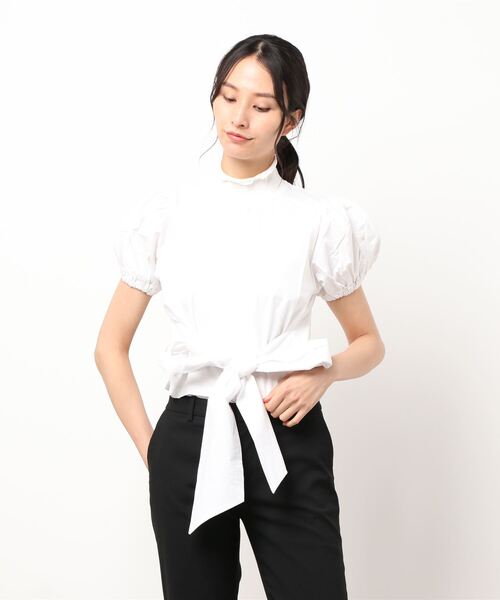 PAIN（ペイン）の「2wayパフトップス（シャツ/ブラウス・レディース・ホワイト/ブラック/ブルー/ピンク・FREE）」の19枚目の写真