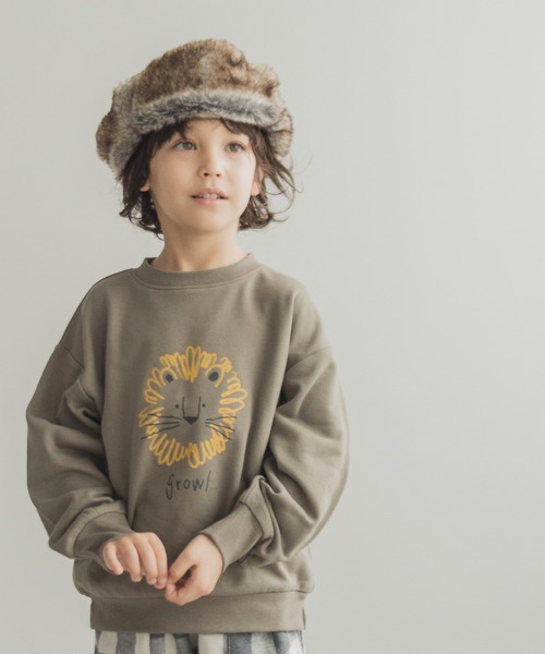 pairmanon（ペアマノン）の「【裏起毛じゃない毛玉知らずスウェット】裏毛プリントデザイントレーナー（スウェット・キッズ・グリーン系その他2/グリーン系その他/ピンク系その他/パープル系その他4/ブラック系その他2/ブラック系その他/グレー系その他2/ブラウン系その他/パープル系その他/ブラウン系その他4/ホワイト系その他/ベージュ系その他6/グレー系その他/グリーン系その他3/ベージュ系その他/ホワイト系その他2/ブラウン系その他2/ブラック系その他3/ブルー系その他/ベージュ系その他2/パープル系その他2/ベージュ系その他3/その他1/グリーン系その他5/ベージュ系その他5/ブルー系その他5/グリーン系その他6/ピンク系その他6/ブルー系その他6/ブラウン系その他3/ブルー系その他2/ブルー系その他7/ピンク系その他4/ピンク系その他5/グリーン系その他4/ブラック系その他4・110/130/120/90/100/140/150）」の21枚目の写真