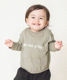 BRANSHES | ベビー長袖ロゴTシャツ(その他ベビーウェア)
