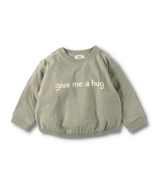 BRANSHES(ブランシェス)の「ベビー長袖ロゴTシャツ(その他ベビーウェア・キッズ・ベージュ/マスタード・80cm/70cm)」の15枚目の写真