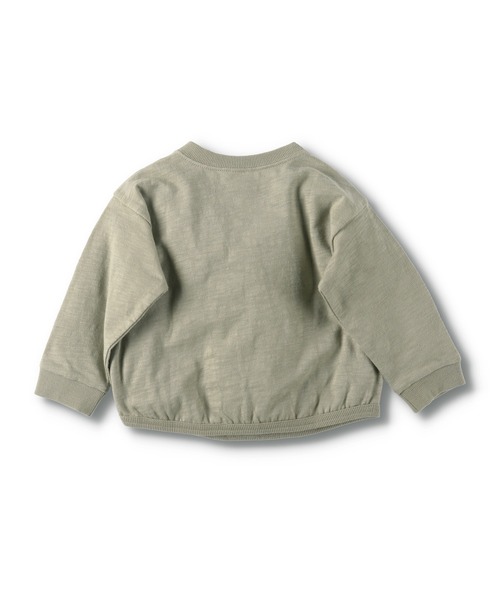 BRANSHES(ブランシェス)の「ベビー長袖ロゴTシャツ(その他ベビーウェア・キッズ・ベージュ/マスタード・80cm/70cm)」の16枚目の写真