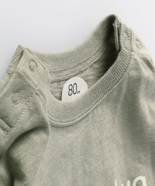 BRANSHES(ブランシェス)の「ベビー長袖ロゴTシャツ(その他ベビーウェア・キッズ・ベージュ/マスタード・80cm/70cm)」の17枚目の写真
