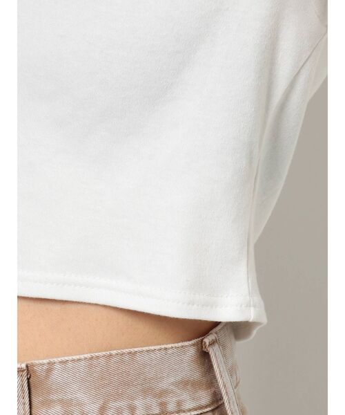 EVRIS（エヴリス）の「BASICシンプルショートTEE（Tシャツ/カットソー・レディース・ホワイト・FREE）」の17枚目の写真