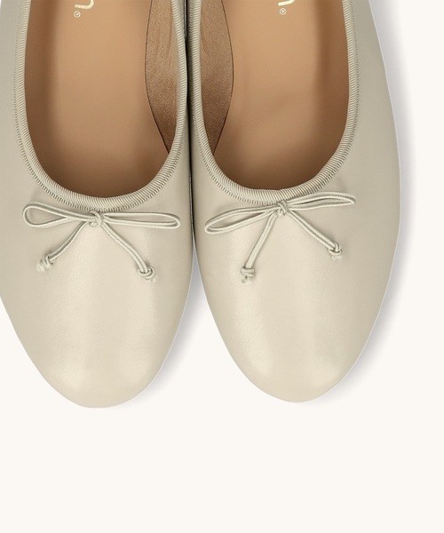 MAMIAN（マミアン）の「甲深 バレエシューズ（バレエシューズ・レディース・ブラック/ブラウン/ベージュ系その他/ブラック系その他/ブラウン系その他/アイボリー/ダークブラウン・22.5cm/23.0cm/23.5cm/24.0cm/24.5cm/25.0cm）」の12枚目の写真