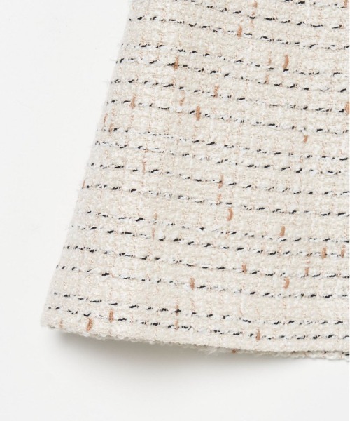 Verybrain(ベリーブレイン)の「very brain/VS-098 ツイードマーメイドSK(スカート・レディース・アイボリー・M)」の8枚目の写真