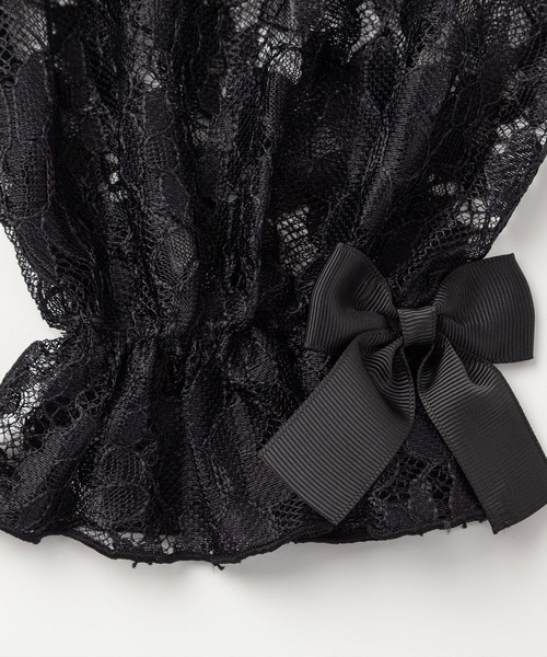 DearMyLove（ディアマイラブ）の「レースフリルカーディガントップス（カーディガン/ボレロ・レディース・アイボリー/ピンク/ブラック・MEDIUM/LARGE/X-LARGE/XX-LARGE）」の18枚目の写真