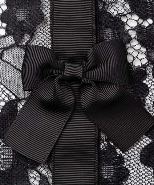 DearMyLove（ディアマイラブ）の「レースフリルカーディガントップス（カーディガン/ボレロ・レディース・アイボリー/ピンク/ブラック・MEDIUM/LARGE/X-LARGE/XX-LARGE）」の19枚目の写真