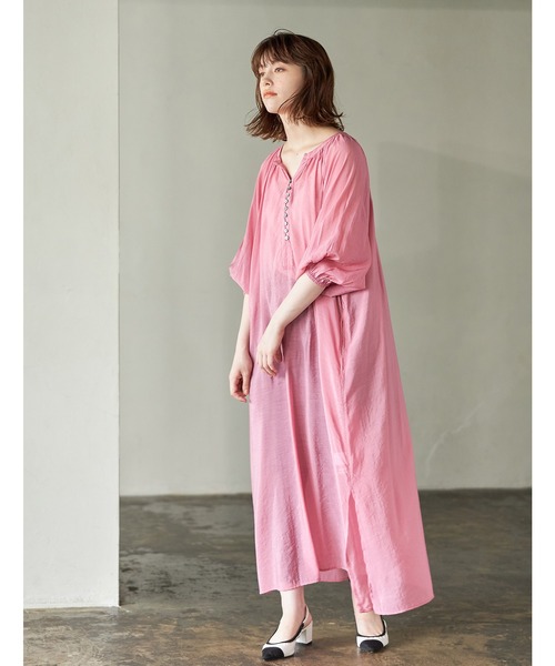 Cookie Chocolate(クッキーチョコレート)の「2WAYボリュームマキシワンピース(ワンピース・レディース・ブラック/ピンク・M)」の12枚目の写真