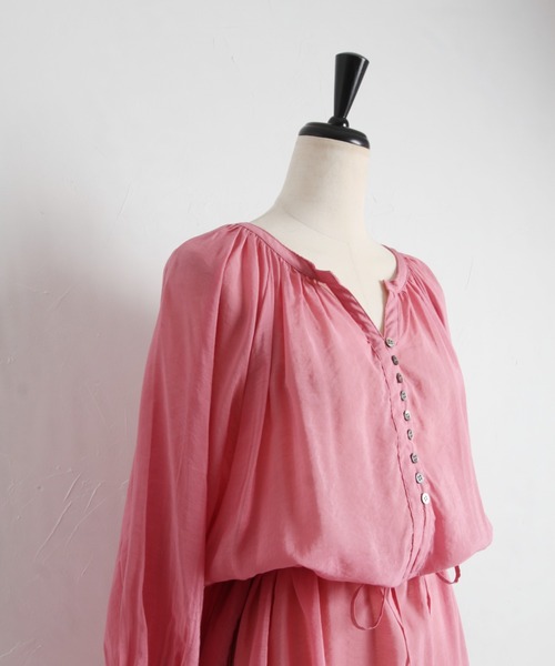 Cookie Chocolate(クッキーチョコレート)の「2WAYボリュームマキシワンピース(ワンピース・レディース・ブラック/ピンク・M)」の22枚目の写真