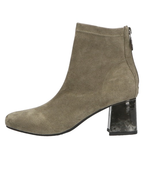 ORiental TRaffic(オリエンタルトラフィック)の「ストレッチ異素材ヒールブーツ/11411(ブーツ・レディース・ブラック/ブラウン/カーキ・LL/3L/S/M/L/SS)」の14枚目の写真