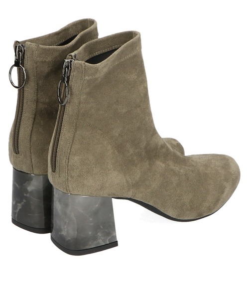 ORiental TRaffic(オリエンタルトラフィック)の「ストレッチ異素材ヒールブーツ/11411(ブーツ・レディース・ブラック/ブラウン/カーキ・LL/3L/S/M/L/SS)」の16枚目の写真