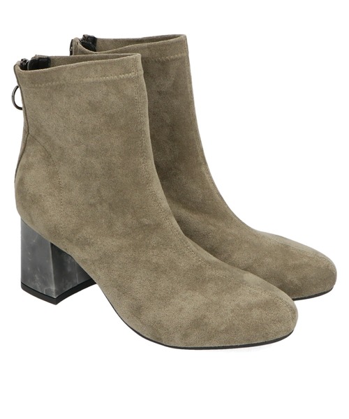 ORiental TRaffic(オリエンタルトラフィック)の「ストレッチ異素材ヒールブーツ/11411(ブーツ・レディース・ブラック/ブラウン/カーキ・LL/3L/S/M/L/SS)」の18枚目の写真