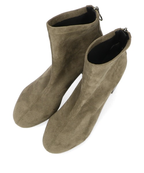 ORiental TRaffic(オリエンタルトラフィック)の「ストレッチ異素材ヒールブーツ/11411(ブーツ・レディース・ブラック/ブラウン/カーキ・LL/3L/S/M/L/SS)」の20枚目の写真