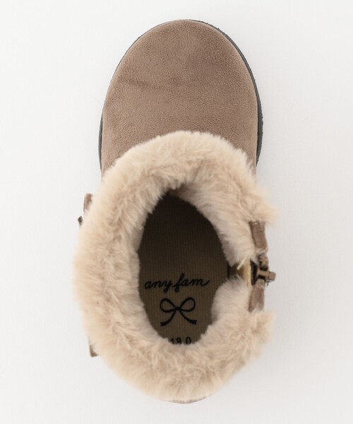 ANY（エニィ）の「レースアップフェイクファーブーティ（その他シューズ・キッズ・ベージュ系/ブラック系・21/22/18/19/20）」の13枚目の写真