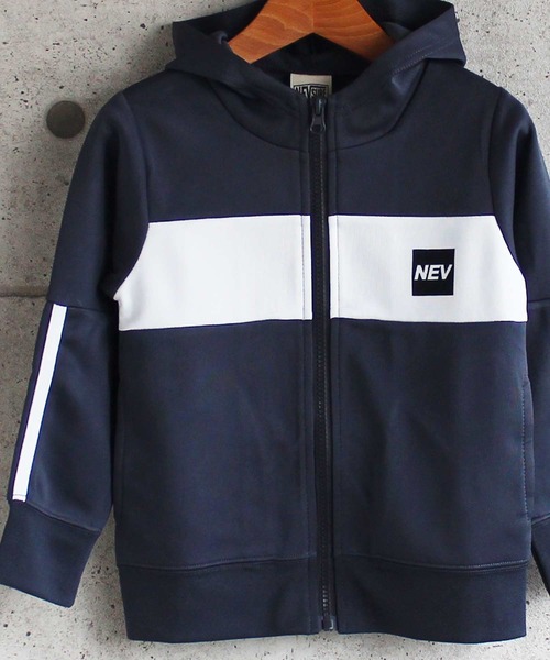 THE CASUAL（カジュアル）の「ライン入り 切替 ジップアップ パーカー キッズ（パーカー・キッズ・モカ/杢グレー/ブラック/チャコール・150cm/120cm/130cm/110cm/140cm/160cm）」の11枚目の写真