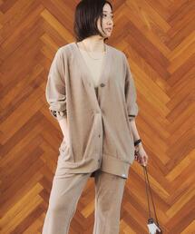 green label relaxing | ＜Tanacana (タナカーナ)＞ ベロア Vネック カーディガン(カーディガン/ボレロ)