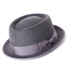 PORK PIE HAT RIPE ウール ポークパイハット