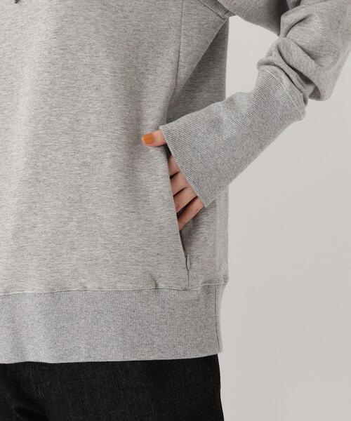 BASECONTROL(ベースコントロール)の「◆【S~Lサイズ展開】多機能裏毛 プルオーバーパーカー(パーカー・レディース・ブラック/ネイビー/グレー・01/02/03)」の9枚目の写真