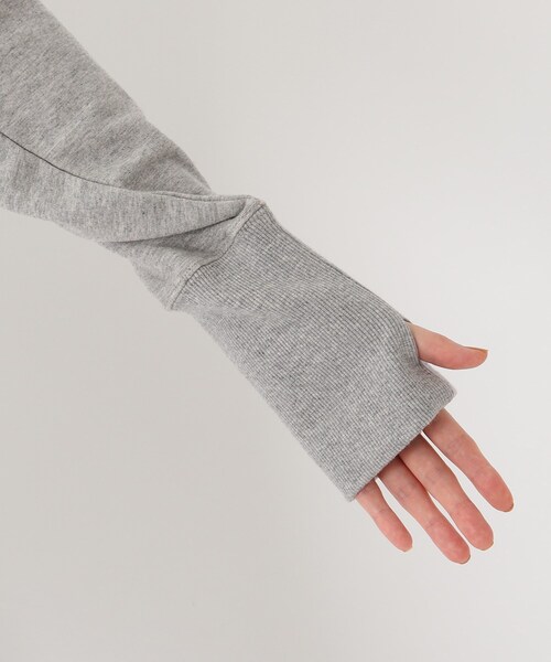 BASECONTROL(ベースコントロール)の「◆【S~Lサイズ展開】多機能裏毛 プルオーバーパーカー(パーカー・レディース・ブラック/ネイビー/グレー・01/02/03)」の16枚目の写真