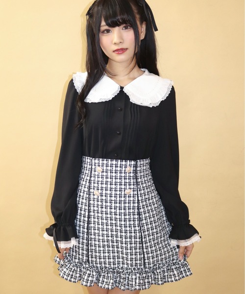 Secret Honey（シークレットハニー）の「ハートボタンツイード