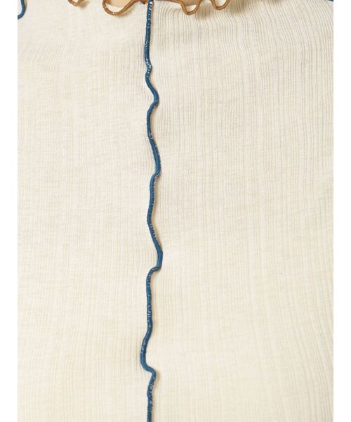 MURUA（ムルーア）の「ポイントカラーメロートップス（Tシャツ/カットソー・レディース・アイボリー/ブラック/ブルー・FREE）」の14枚目の写真