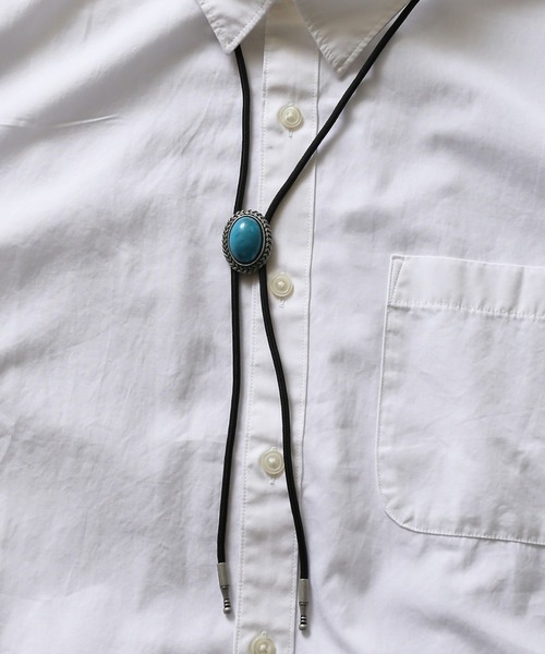 ストーンモチーフ ループタイ ネックレス Spinns スピンズ のファッション通販 Zozotown