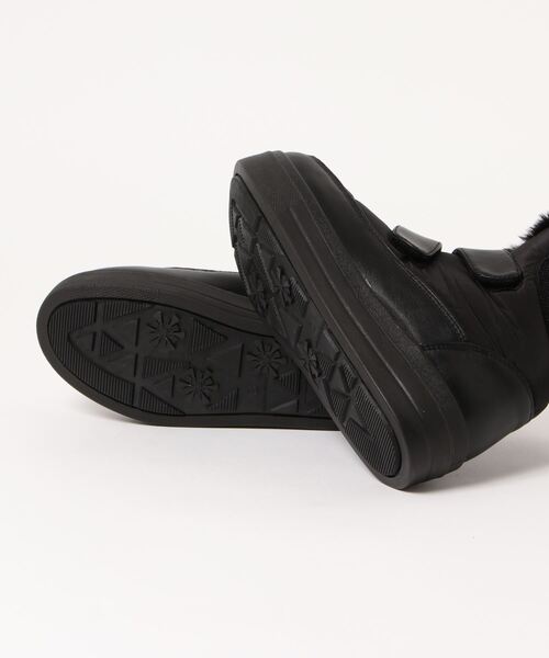 JELLY BEANS(ジェリービーンズ)の「ジップファースノーブーツ(210-322)JELLY BEANS(ジェリービーンズ)(ブーツ・レディース・ブラック/グレー・LL/S/M/L)」の7枚目の写真