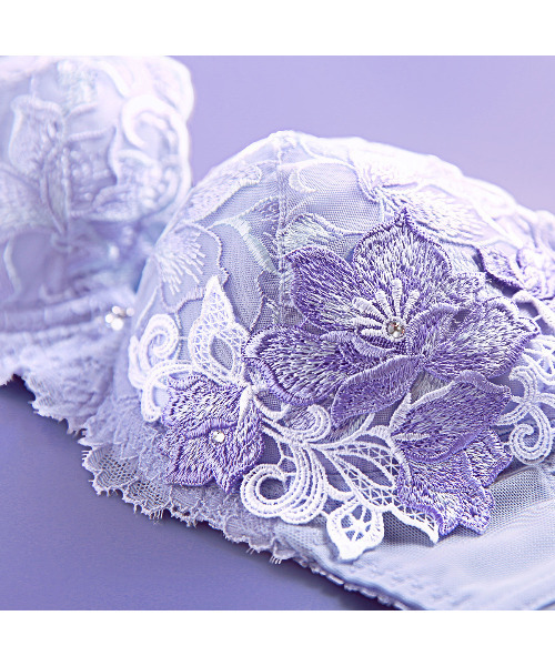 HIMICO（ヒミコ）の「【気品高く香る 007series】HIMICO Magnolia Profumo ブラ（ブラジャー・レディース・ローズ/ネイビー/ラベンダー/アイボリー・B70/B75/D80/E65/F65/C65/C70/C80/D75/F70/D65/E70/E80/F80/C75/F75/B65/D70/E75）」の11枚目の写真