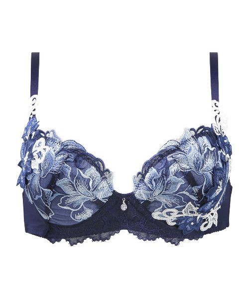 HIMICO（ヒミコ）の「【気品高く香る 007series】HIMICO Magnolia Profumo ブラ（ブラジャー・レディース・ローズ/ネイビー/ラベンダー/アイボリー・B70/B75/D80/E65/F65/C65/C70/C80/D75/F70/D65/E70/E80/F80/C75/F75/B65/D70/E75）」の7枚目の写真