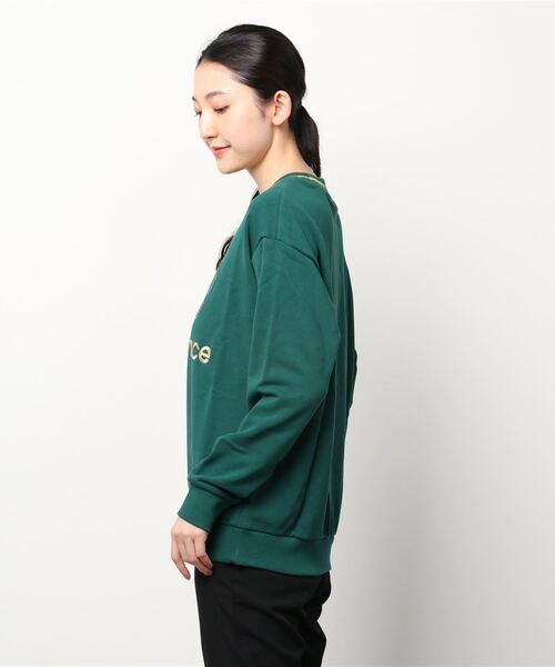 NEW BALANCE(ニューバランス)の「NB Athletics Lurex スウェット クルー(スウェット・レディース・グリーン/ホワイト・SMALL/X-LARGE/LARGE/MEDIUM)」の8枚目の写真