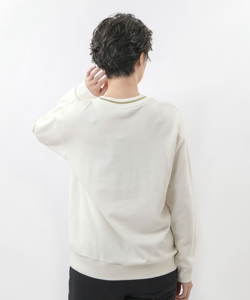 NEW BALANCE(ニューバランス)の「NB Athletics Lurex スウェット クルー(スウェット・レディース・グリーン/ホワイト・SMALL/X-LARGE/LARGE/MEDIUM)」の5枚目の写真