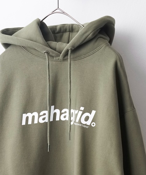 【MAHAGRID/マハグリッド】 BASIC LOGO HD/ベーシックロゴ プリントスウェットパーカー/ユニセックス