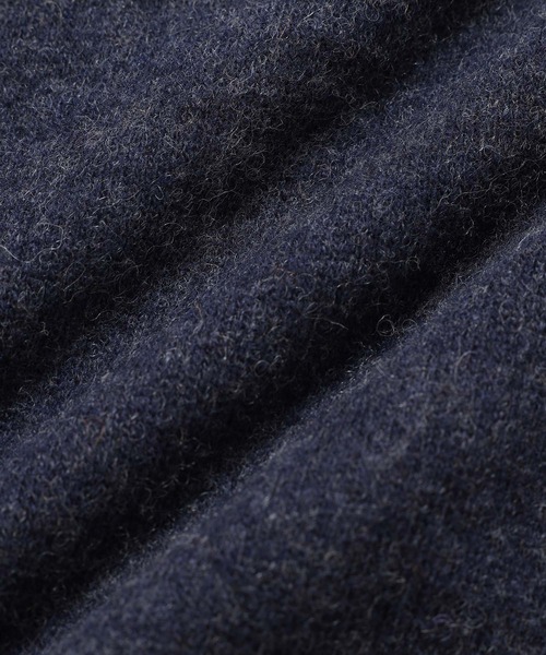ADAM ET ROPE'(アダムエロペ)の「9G ニットジャケットカーディガン(カーディガン/ボレロ・メンズ・ネイビー/キャメル・M/L)」の7枚目の写真