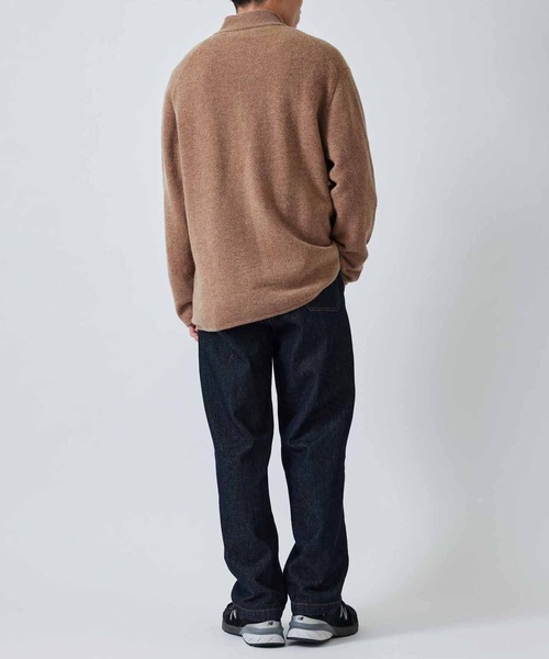 ADAM ET ROPE'(アダムエロペ)の「9G ニットジャケットカーディガン(カーディガン/ボレロ・メンズ・ネイビー/キャメル・M/L)」の13枚目の写真