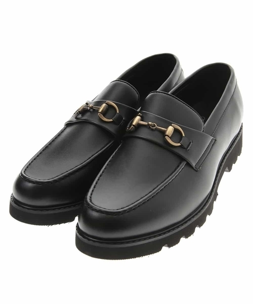 a.v.v（アーヴェヴェ）の「ビットローファー（ローファー・メンズ・ブラック・26/27）」の5枚目の写真