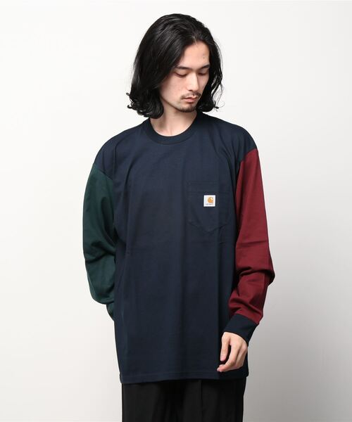 L/S TRIPLE TRIPLE POCKET T SHIRT（Tシャツ 