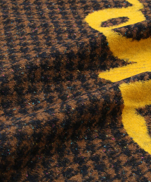 BOB（ボブ）の「BOB/ボブ/LOGO　マフラー（マフラー・メンズ・イエロー・FREE）」の5枚目の写真