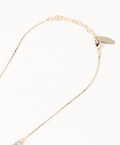 NATURAL BEAUTY BASIC（ナチュラルビューティーベーシック）の「ミックスチェーンボリュームネックレス（ネックレス・レディース・ゴールド系その他・ﾌﾘ-）」の3枚目の写真