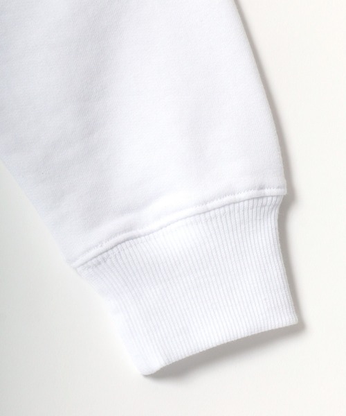 U.S. POLO ASSN.（ユーエスポロアッスン）の「U.S. POLO ASSN./ユーエスポロアッスン 別注 オーバーサイズ 裏毛 ロゴ ワンポイント刺繍 スウェット トレーナー/長袖 トップス プルオーバー/レディース メンズ（スウェット・メンズ・ホワイト/ブラック/ネイビー/サックスブルー/ダークグリーン/ベージュ/グレー/グリーン/オートミール/チャコールグレー・LL/M/L）」の20枚目の写真