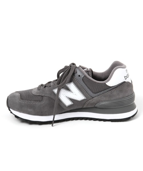 ALAND（エーランド）の「New Balance／ML574(レディース)　2942488（スニーカー・レディース・グレー・MEDIUM/SMALL）」の4枚目の写真