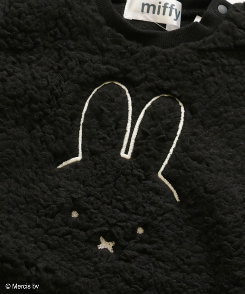 JAM & LINK(ジャムアンドリンク)の「miffy/ ミッフィー&ボリス もこもこボアワンピース(ワンピース・キッズ・ベージュ/ブラック/モカ/オフホワイト・130cm/120cm/80cm/140cm/90cm/110cm/100cm)」の17枚目の写真