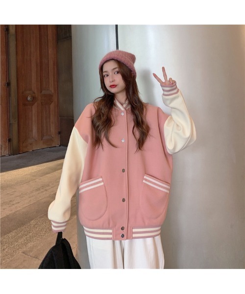 DEVICE（デバイス）の「オーバーサイズ ユニフォーム スタジャン