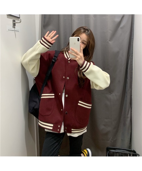 DEVICE（デバイス）の「オーバーサイズ ユニフォーム スタジャン